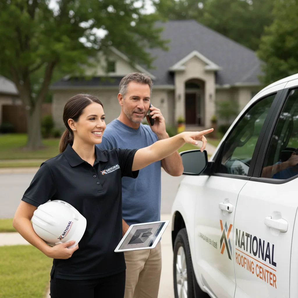 National Roofing Center customer support in Lutherville Timonium